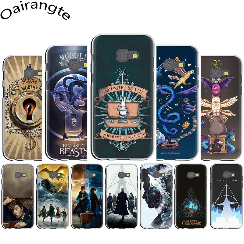 Жесткий чехол для телефона с фантастическими животными Samsung Galaxy J1 J3 J5 Prime J6 J7 EU US