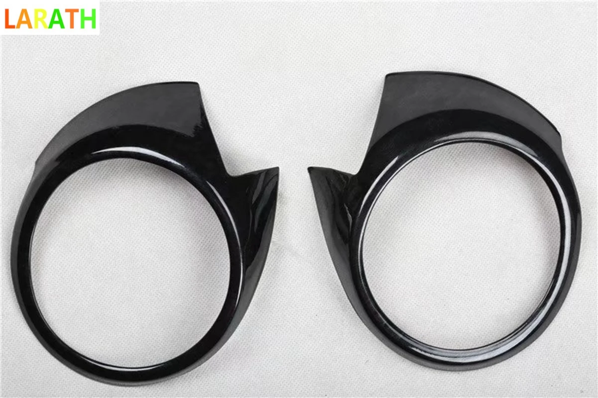 Для Honda Fit Jazz 2007-2012 углеродное волокно Черное Красное дерево передняя сторона