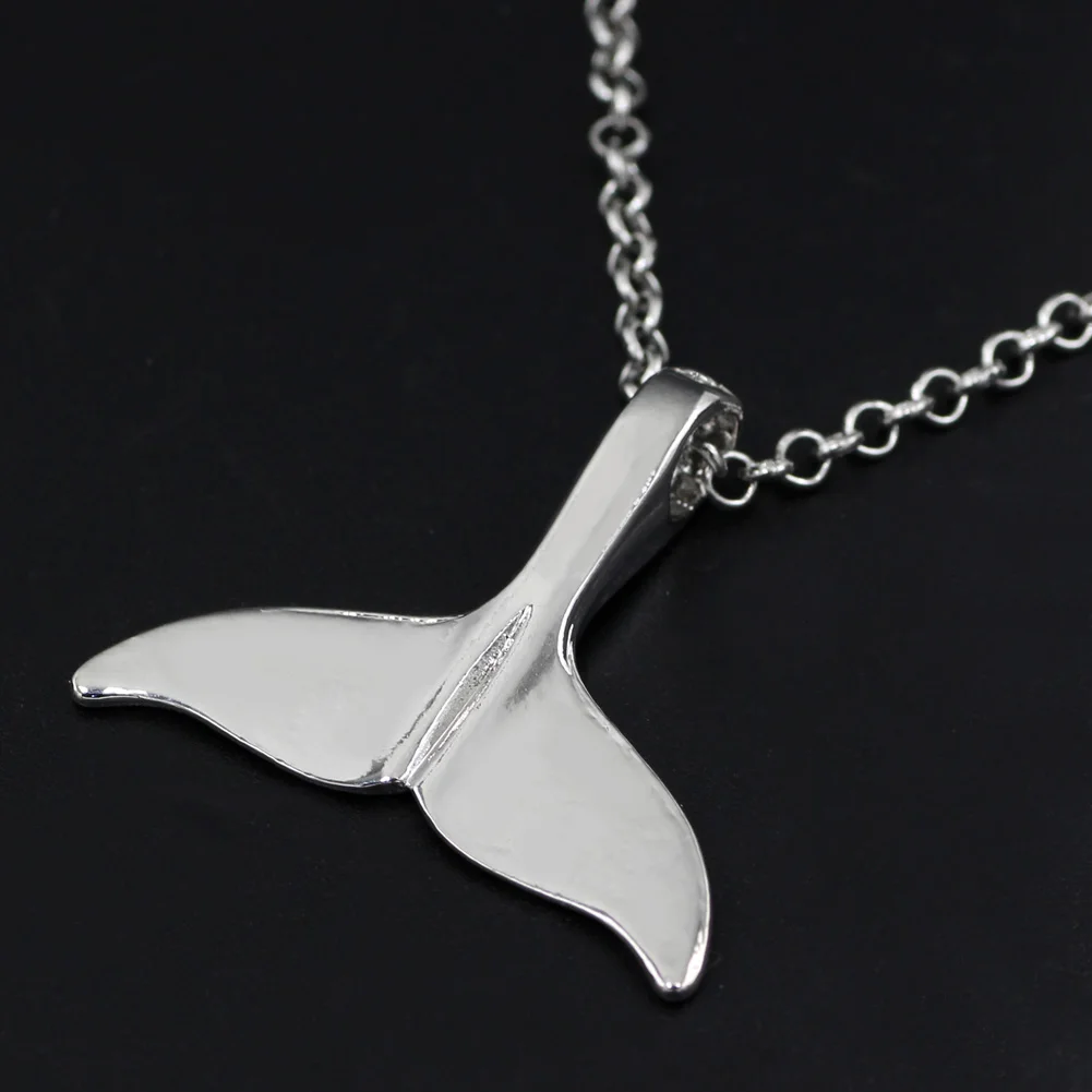 Кит сплав кулон в виде хвоста Кита символ Orcinus Orca Beluga морской Moby Dick Killer Lucky Fluke
