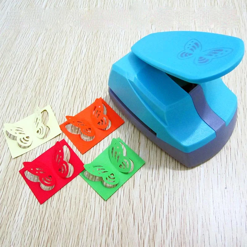 1 шт. новый большой креативный красивый Дырокол в форме бабочки сердца Сделай Сам