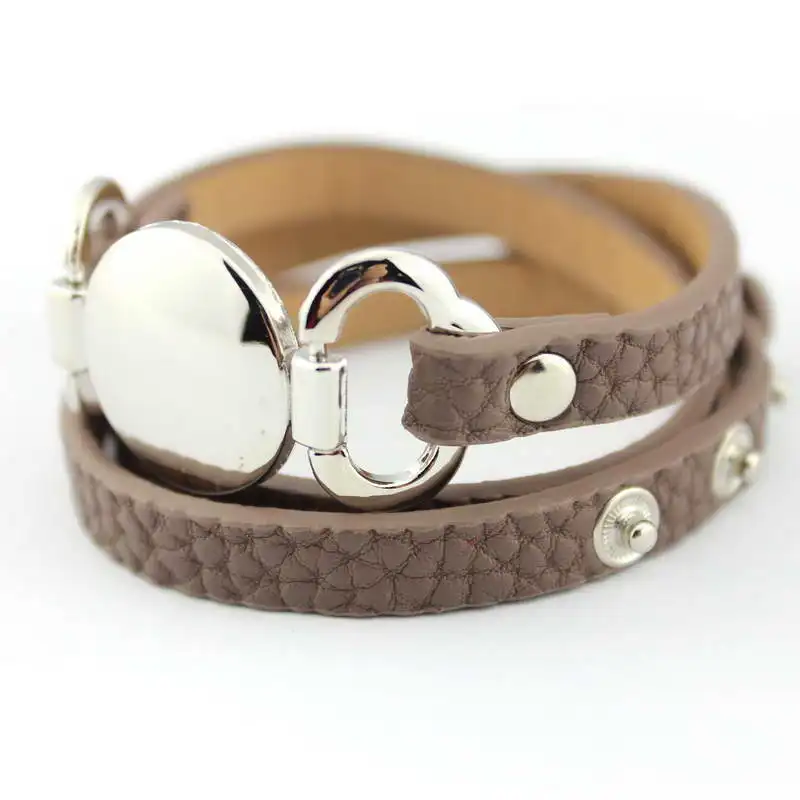 Новинка Модный классический дизайн длинная искусственная кожа обертывание с