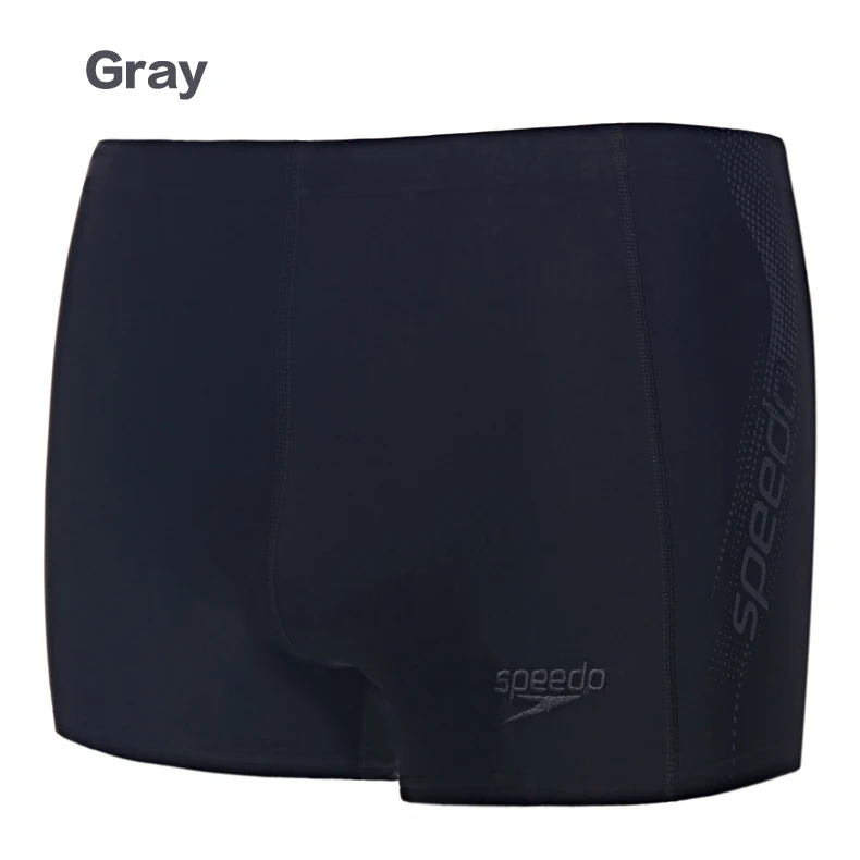 Speedo мужские квадратные ноги Swuisuit спортивный логотип Aquashorts одежда для плавания Фитнес Тренировочные плавки