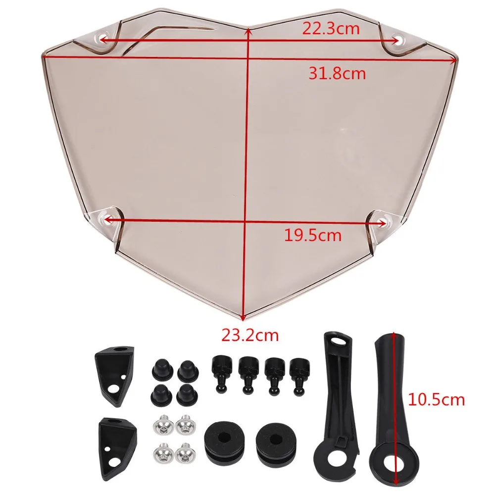 Защита передней фары мотоцикла защитная крышка для объектива крепление BMW R1200GS WC
