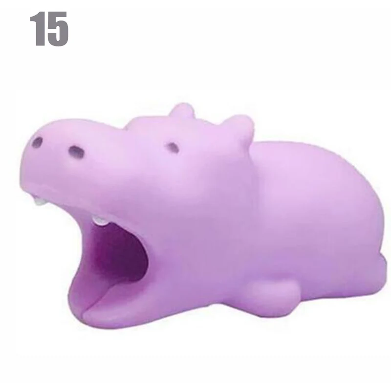 NO.15 Защитный кабель USB для животных, органайзер, управление линией передачи данных, зарядка, безопасная защита, устройство для сматывания кабеля для iPhone 6S 7 8 11 - Цвет: NO.15