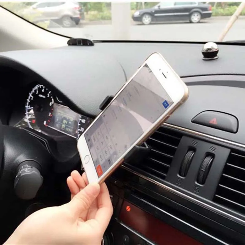 Car phone holder suporte celular Automotive air conditioning vent Mount Holder For iPhone iPod MP4 GPS Mobile Phone | Автомобили и