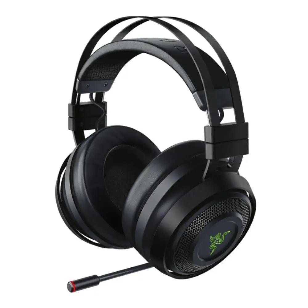Razer Nari Razer Nari 2,4G Беспроводная игровая гарнитура THX пространственное аудио 3,5 мм с микрофоном для PC Gamer PS4 Xbox One Switch наушники для мобильного телефона - Цвет: Razer Nari