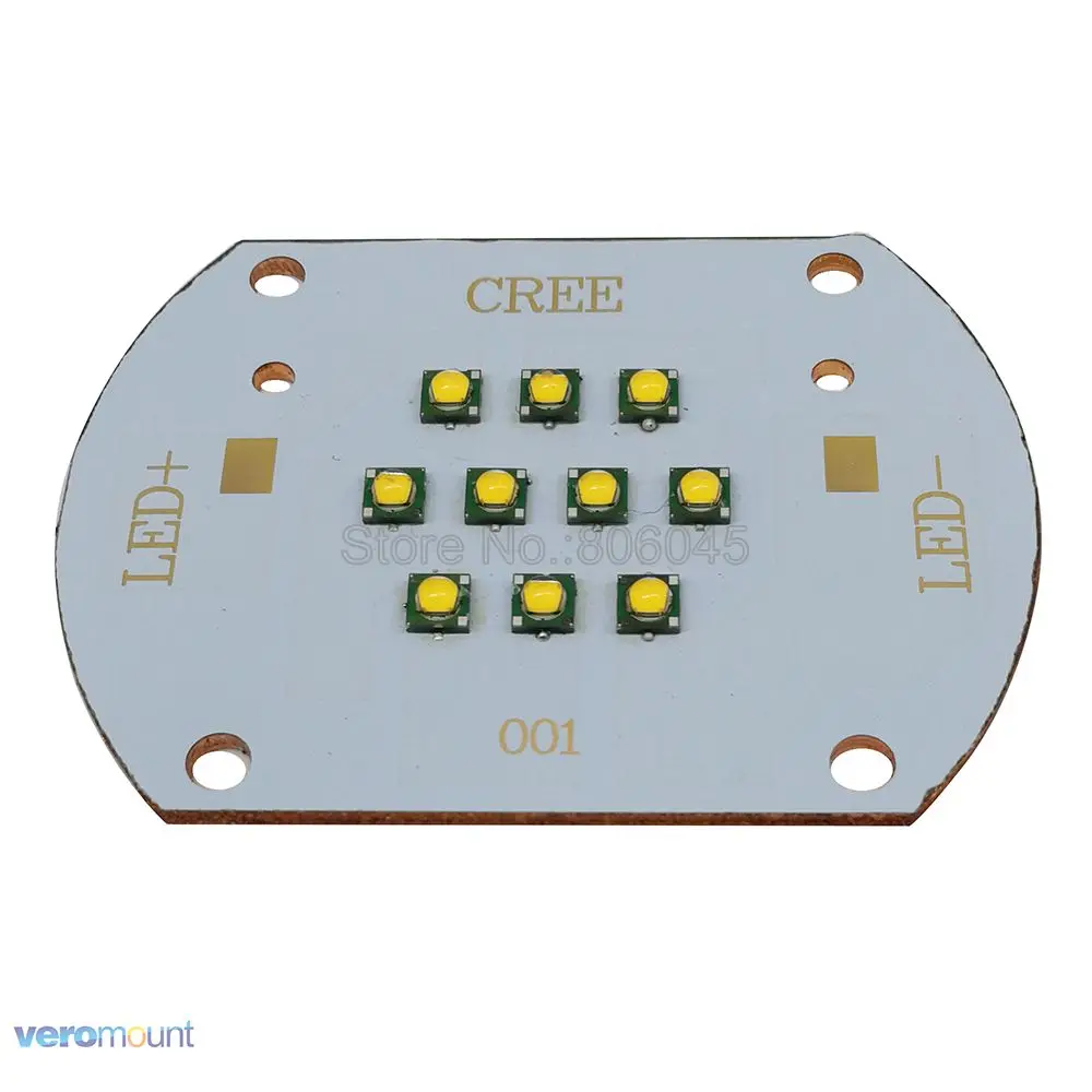 30 Вт CREE XP E XPE теплый белый 3000K 10 LED чипов мульти чип интегрированный высокой