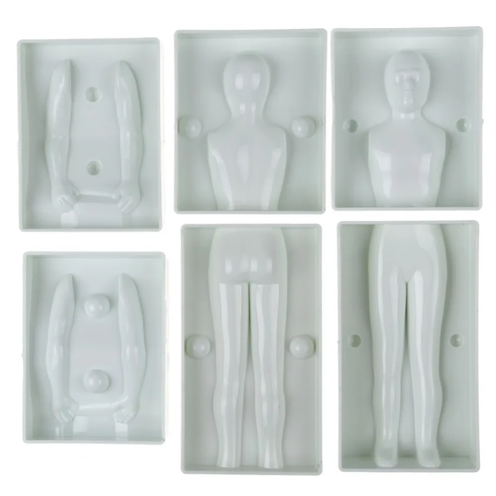 Помадка 3D люди формы торт фигура декорирование тела Плесень Для детей плесень 2017