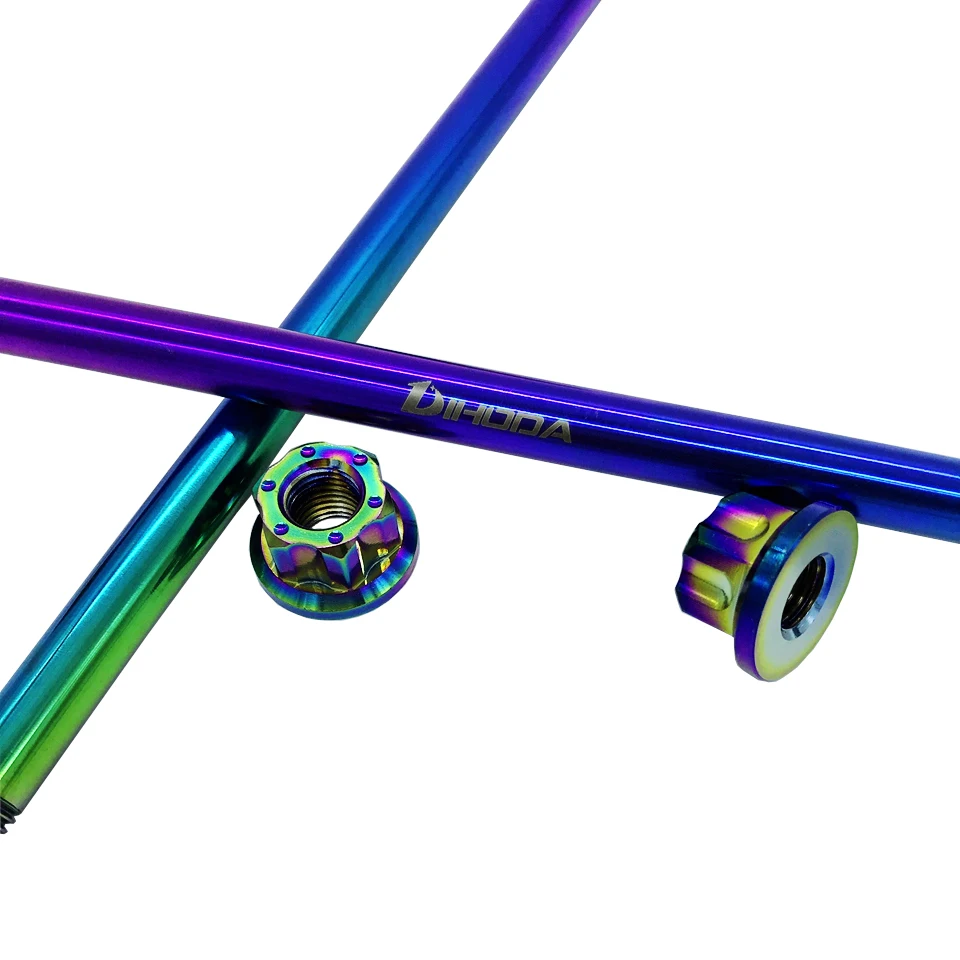 Мотоцикл модифицированные части средней оси расширение многоцветный m12x290мм