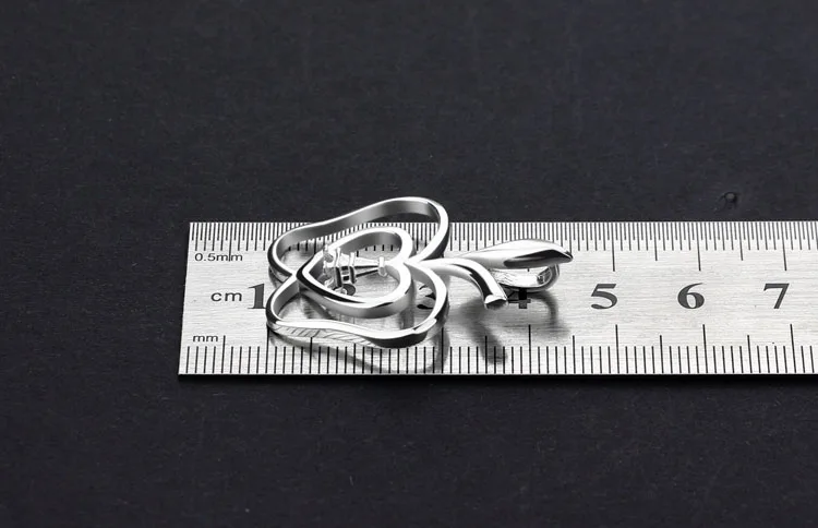 Новые магазины Женское Ожерелье из чистого серебра маленькая башня Гуанчжоу