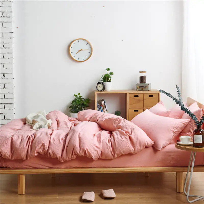 090 Лидер продаж Качество вода мыть хлопок 3 шт. лоскутное покрывало king-Size queen Twin 1 шт. пододеяльник+ 2 наволочка набор из пухового одеяла с пододеяльником - Цвет: 090