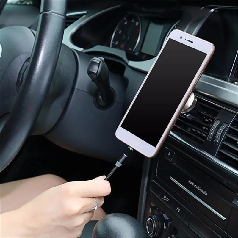 Лидер продаж 1 м Магнитный usb кабель для быстрой зарядки USB Type C магнитное зарядное