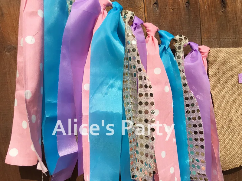 Новинка флажки на первый день рождения лавандовый розовый синий высокий стул