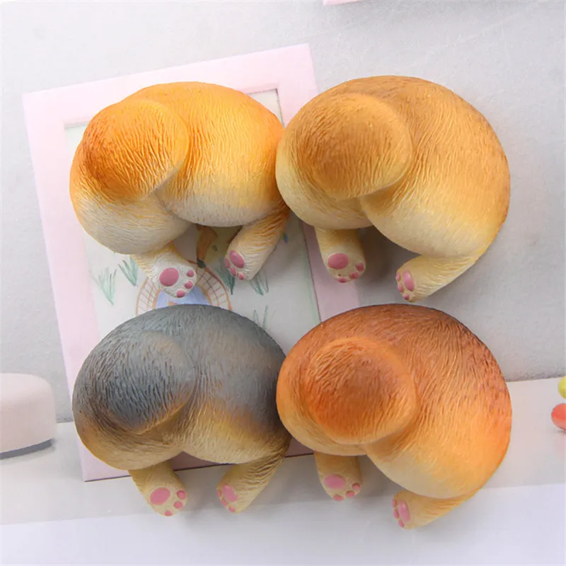 Animal Fridge Magnets 3D Corgi Dog's Ass Cute Cartoon Funny Magnetic Stickers Animals Refrigerator A537 | Дом и сад