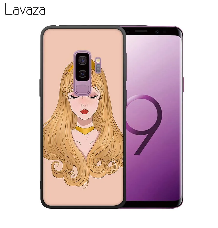 Lavaza Arielle Mermaid Princess Soft Case for Galaxy A3 A5 2016 2017 A6 plus A7 A8 A9 J6 2018 A10 30 40 50 70 |