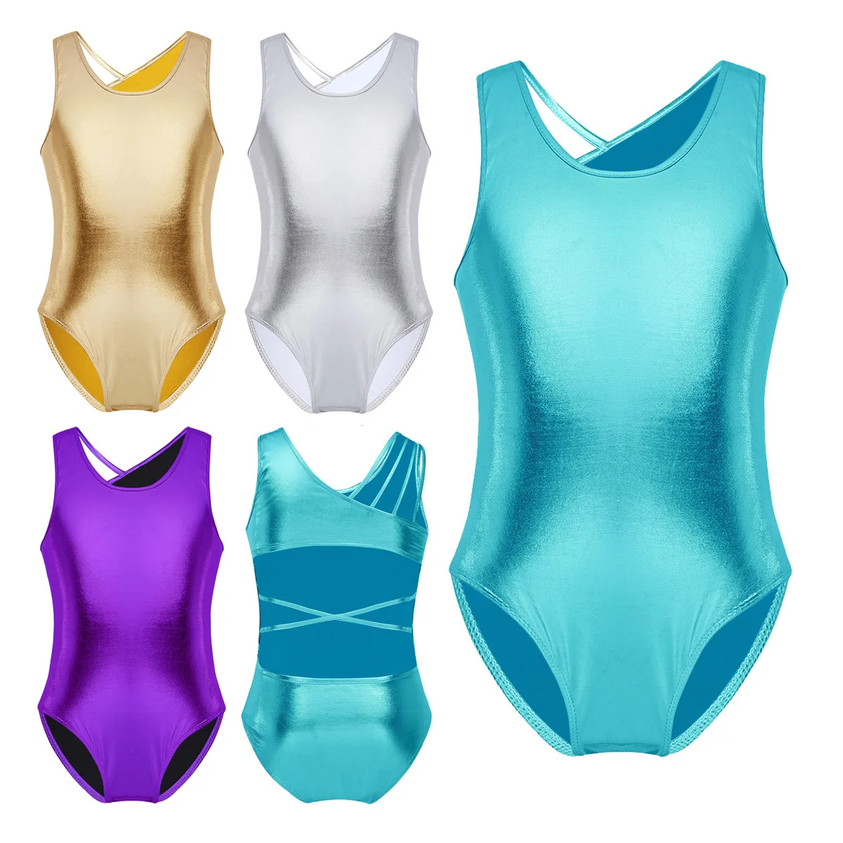 Детский комбинезон с открытой спиной без рукавов на бретельках|Полукомбинезоны|