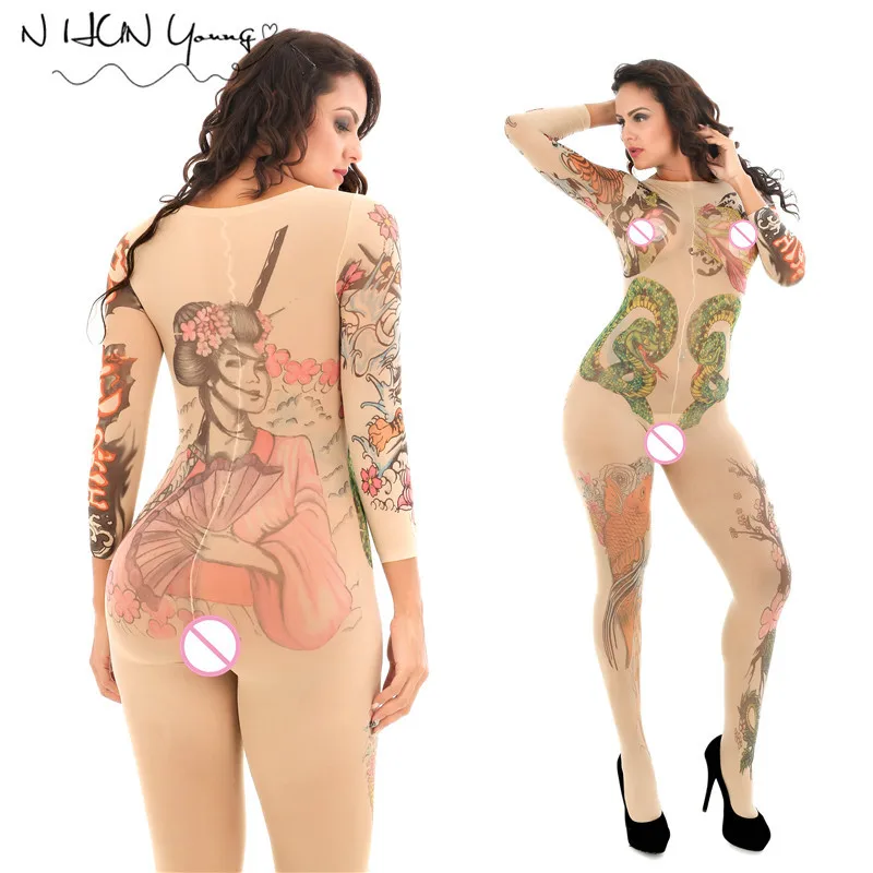 Сексуальное женское белье горячей Эротический обтягивающий боди Lenceria Эротика