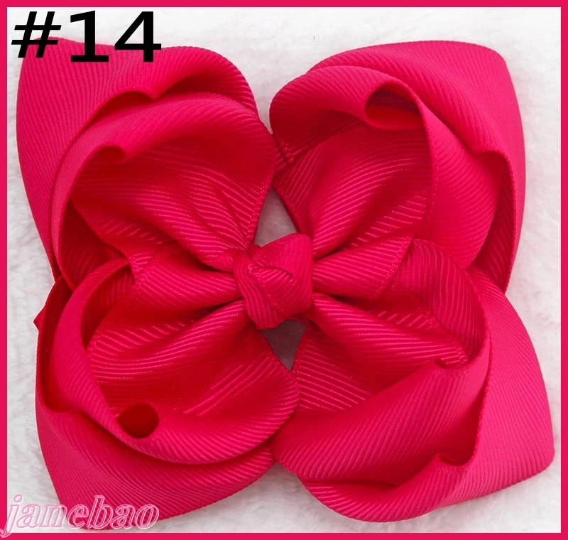 Бесплатная доставка 50 шт. 4 дюйма двухслойные бутиковые банты для волос