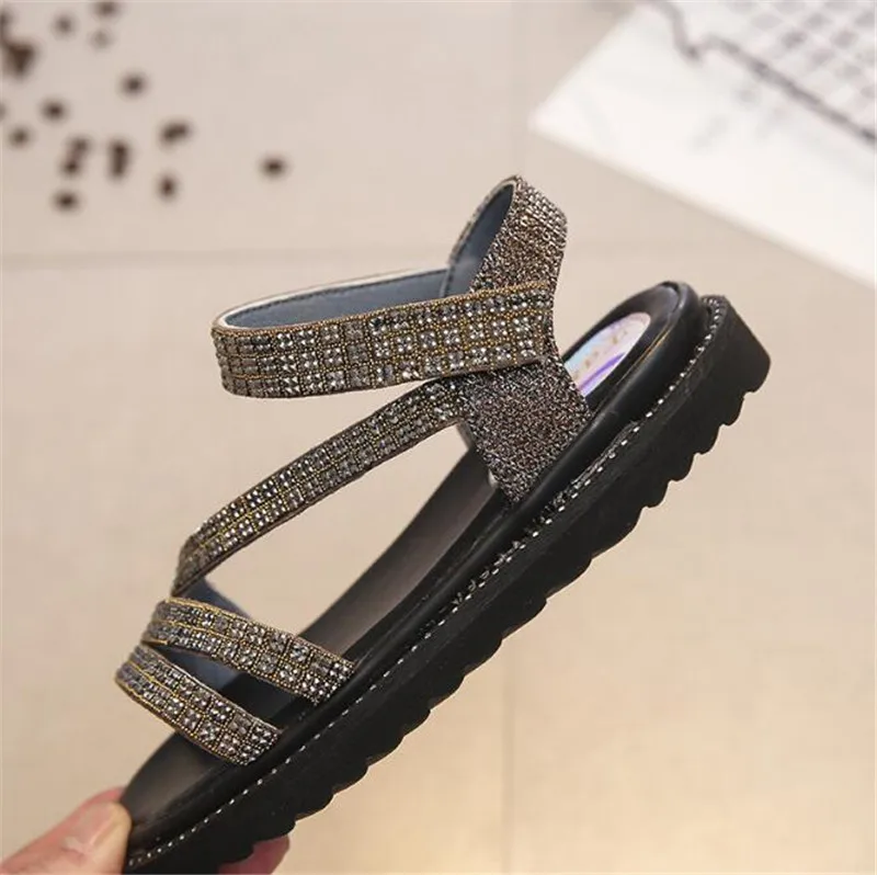 Weoneit/летние детские сандалии для девочек обувь вечеринок Детские пляжные с