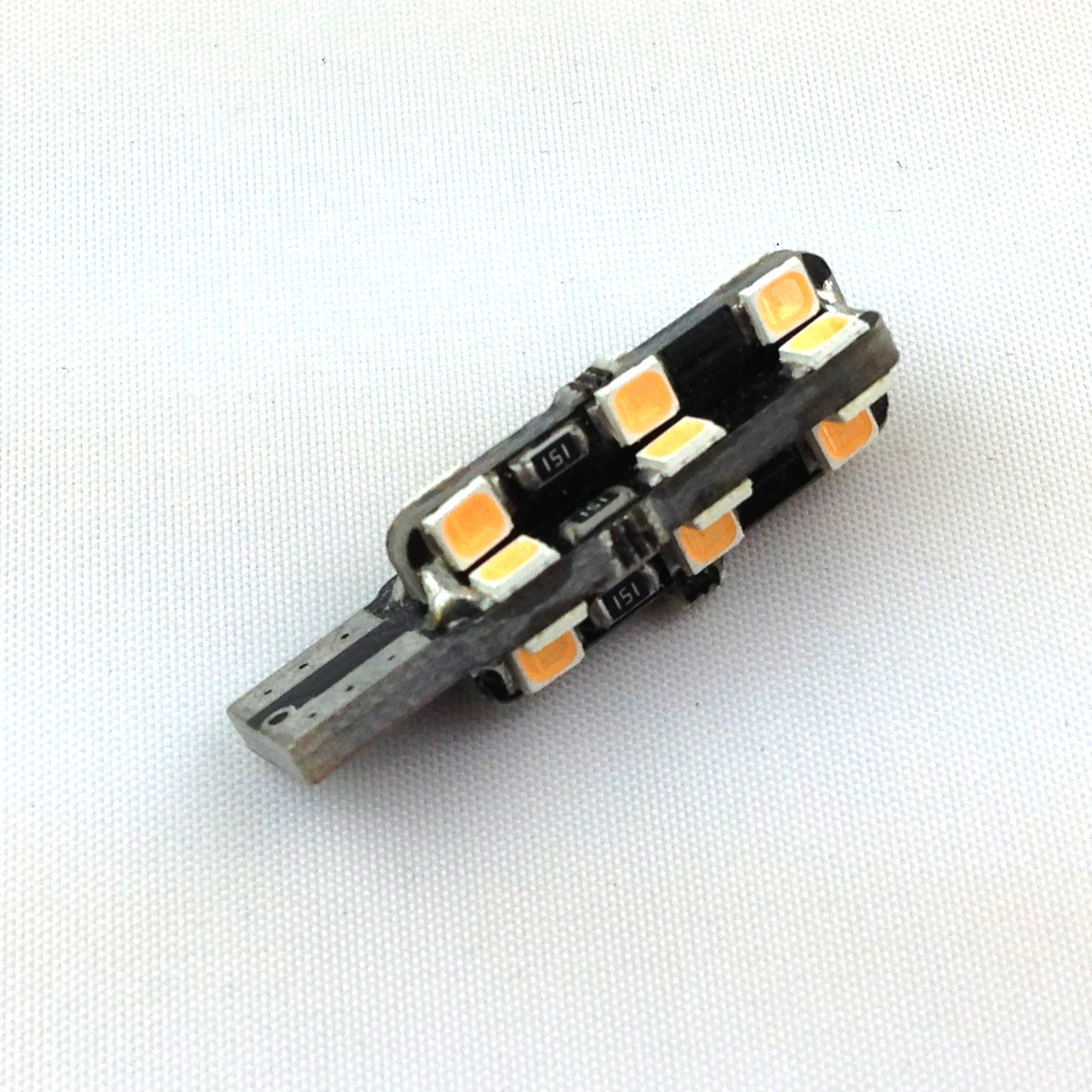 4 шт. безопасный T10 светодиодный передний парковочный Sider маркер лампа источник