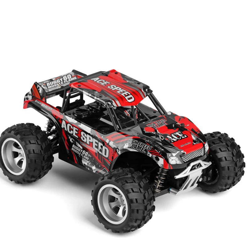 Красный WL18401 серия 1:18 пульт дистанционного управления 4x4 привод внедорожный пульт дистанционного управления грузовик короткая карта гоночный пульт дистанционного управления модель автомобиля игрушка трансформеры - Цвет: Красный