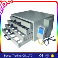 110V Screen Drying Cabinet A 4 Layers Printing Equipment Temperature Control Plate Making T-Shirt Heating