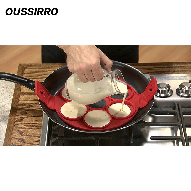 1 шт. кухонная утварь с 4/7/10 отверстиями|pancake mold|gel gelgel clean |