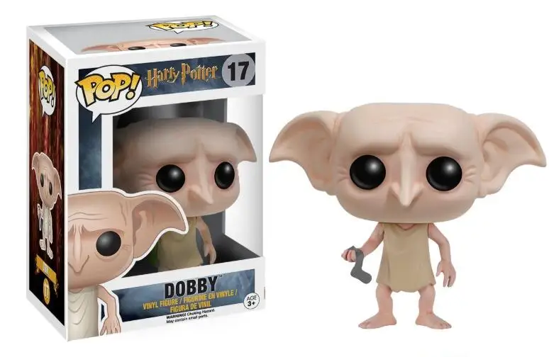 Box FUNKO POP Гарри Поттер Коллекция Модель Детские игрушки лунные очки кукла фигурка мальчика игрушки для детей - Цвет: Box