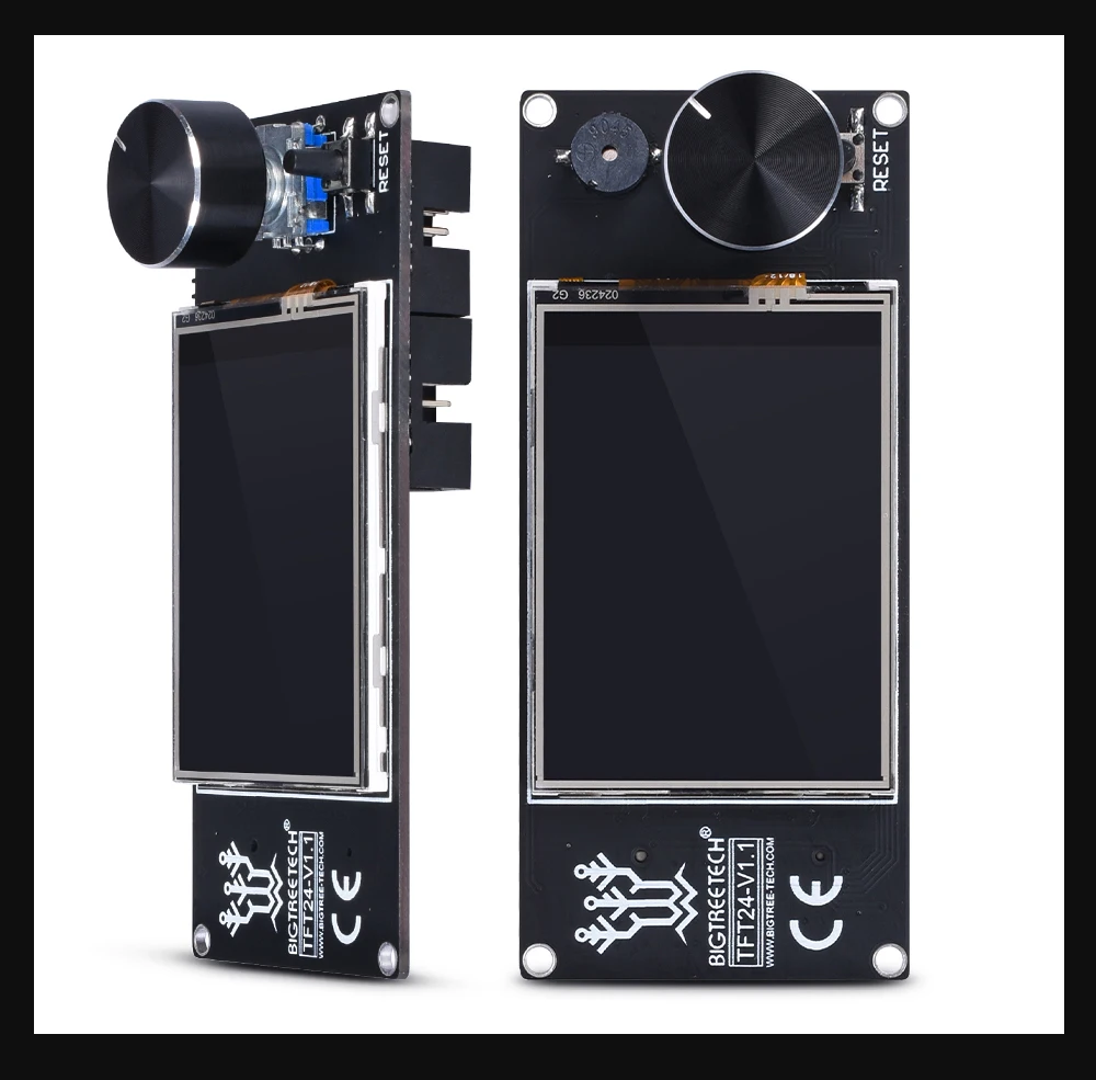 BIQU BIGTREETECH SKR MINi E3 32 бит контроллер интегрированный TMC2209 UART с TFT24 V1.1 экран для Ender 3/5 SKR Pro 3d принтер