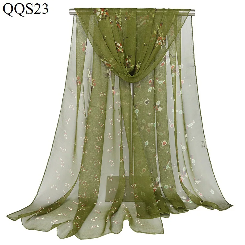 2018 новые женские китайские шифоновые шелковые шарфы модные весенние квадратные