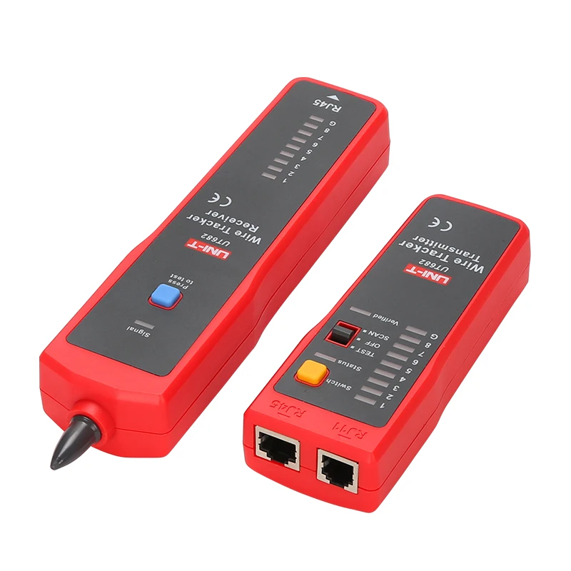 UNI-T UT682 сетевой тестер провода трекер RJ11 RJ45 проводная линия Finder линия тестер Ручной кабель инструмент для тестирования сети Maintenan