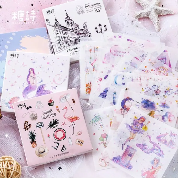 30 шт./кор. Favoritism серии украшения наклейки DIY планировщик альбом индекс телефонный