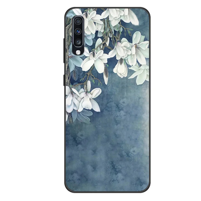 Чехол-накладка на заднюю панель из силикона и мягкого ТПУ чехол для samsung Galaxy A70