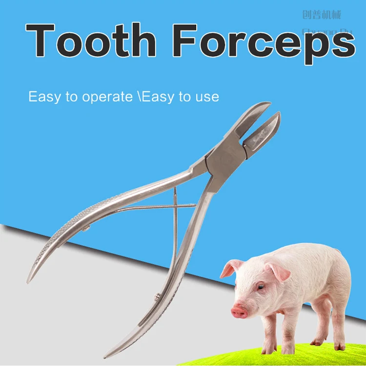 

Stainless Steel Pig Extracting Forceps