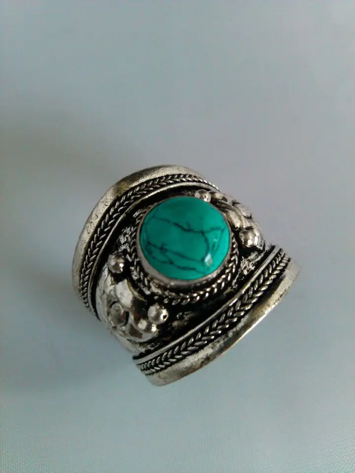 Доставка&gt 1 непальское/тибетское серебряное кольцо с большим пальцем | Украшения