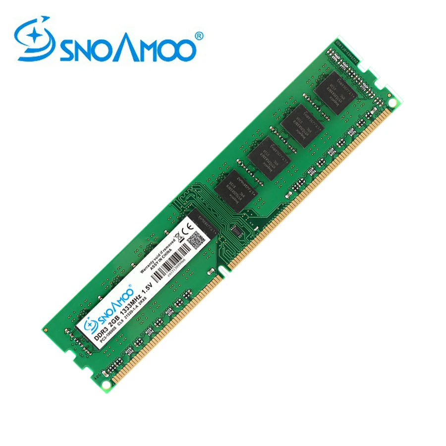 Новый Настольный ПК SNOAMOO DDR3 2 ГБ 4 Гб 1333 МГц флуоресцентная память 8 1600 240-контактный
