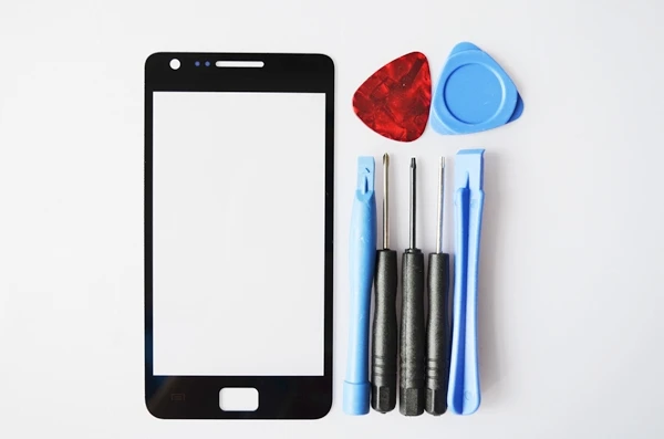 С . г / HK подать черный цвет передних боковых сенсорный экран линзы стекло для Galaxy