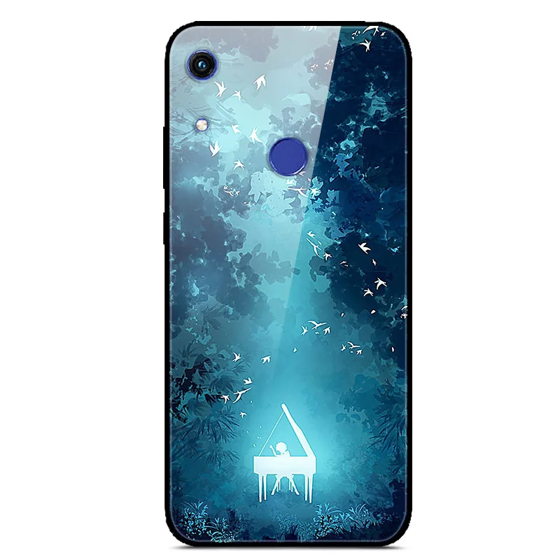 Чехол для huawei Honor 8A, чехол из закаленного стекла, Жесткий Чехол для телефона, чехол для huawei Honor 8A Pro, JAT-LX1, JAT-L41, TPU, бампер, чехол s