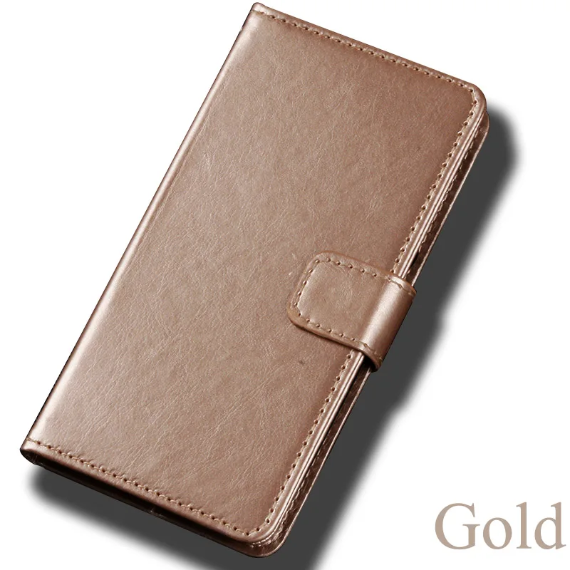 Gold Кожаный чехол-книжка для телефона OnePlus 1, 2, 3, 3, T, 5, 5, 6, 6T X, стильный защитный чехол-подставка, чехол для OnePlus3, OnePlus5 - Цвет: Gold