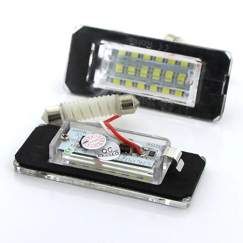 Apmatauto 2 шт. CANbus 18SMD белый номерной знак светильник светодиодный ошибок лампа для MINI