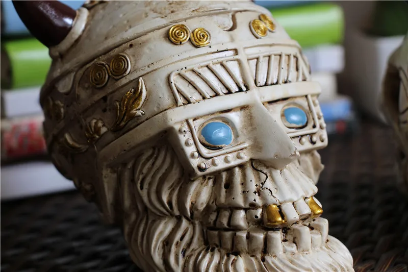 Новый год ретро пепельницы для автомобиля креативные удача Череп пепельница