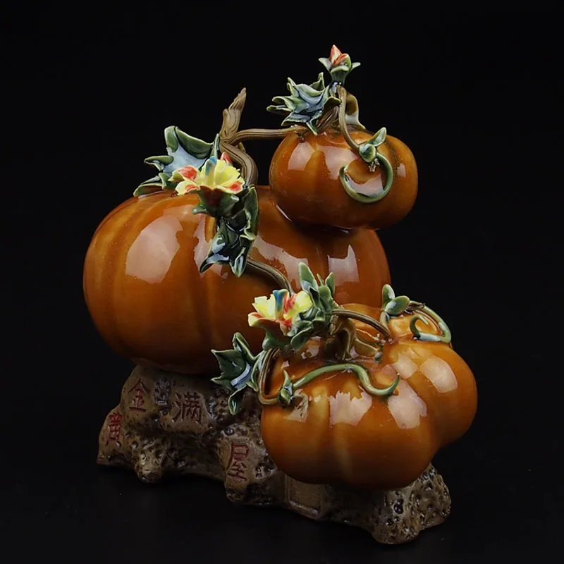 Фарфоровая традиционная китайская фигурка в виде фруктов из фольклорного