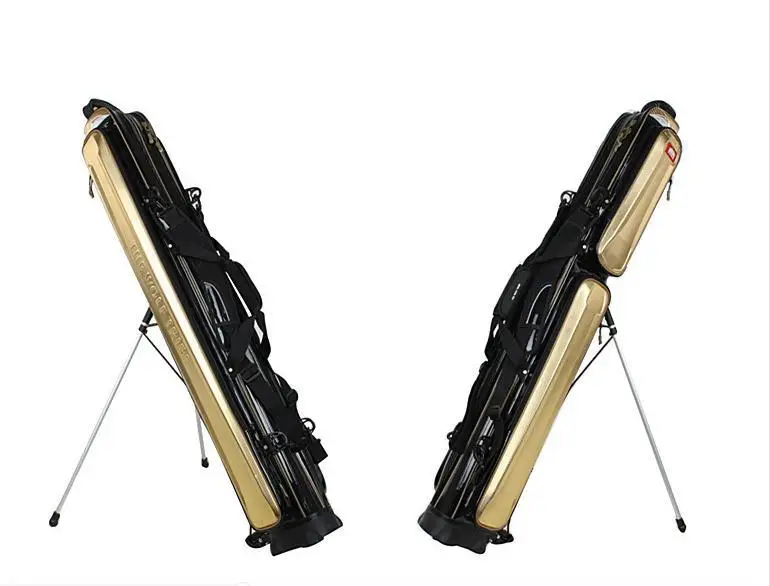 Золотой цвет рыболовная упаковка для снаряжения abs 1 25 м твердая Удочка Сумка