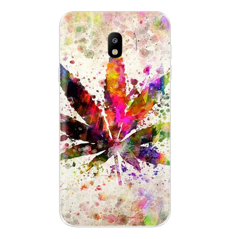 Для Samsung Galaxy J5 2017 J530F модный цветной прозрачный мягкий силиконовый чехол из ТПУ с