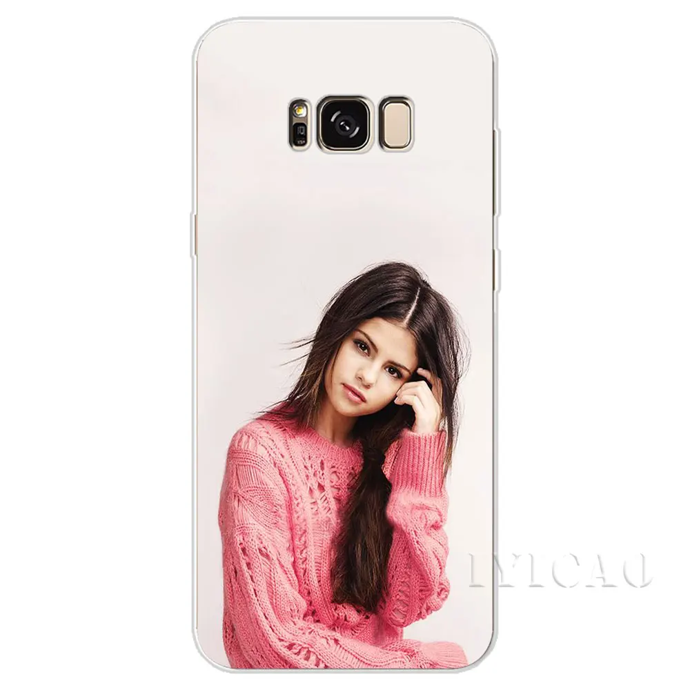 IYICAO Selena Gomez Hard Case for Samsung Galaxy S6 S7 Edge S8 S9 S10 Plus S10e Note 8 9 Cover | Мобильные телефоны и