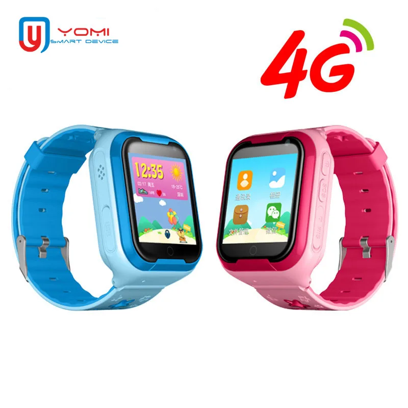 4G Смарт часы Дети gps Wi Fi поиск удаленного монитора видео вызов HD камера Smartwatch Android