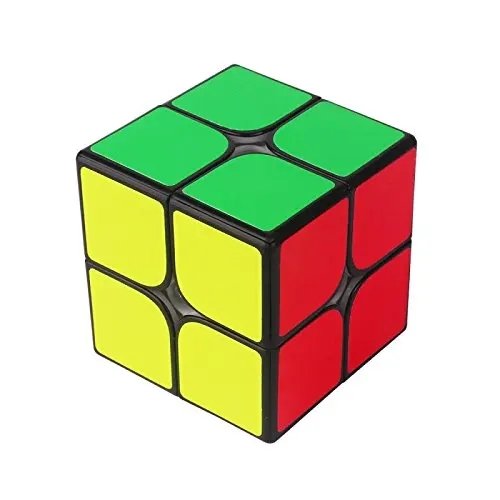 Скоростной кубик Yuxin Little Magic 2x2 без наклеек скоростной 2x2x2 волшебный черный