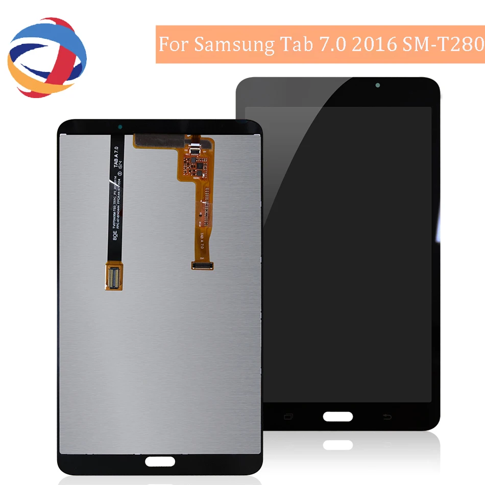 Протестированный настольный ЖК дисплей для Samsung Galaxy Tab 7 0 2016 SM T280 T285 кодирующий