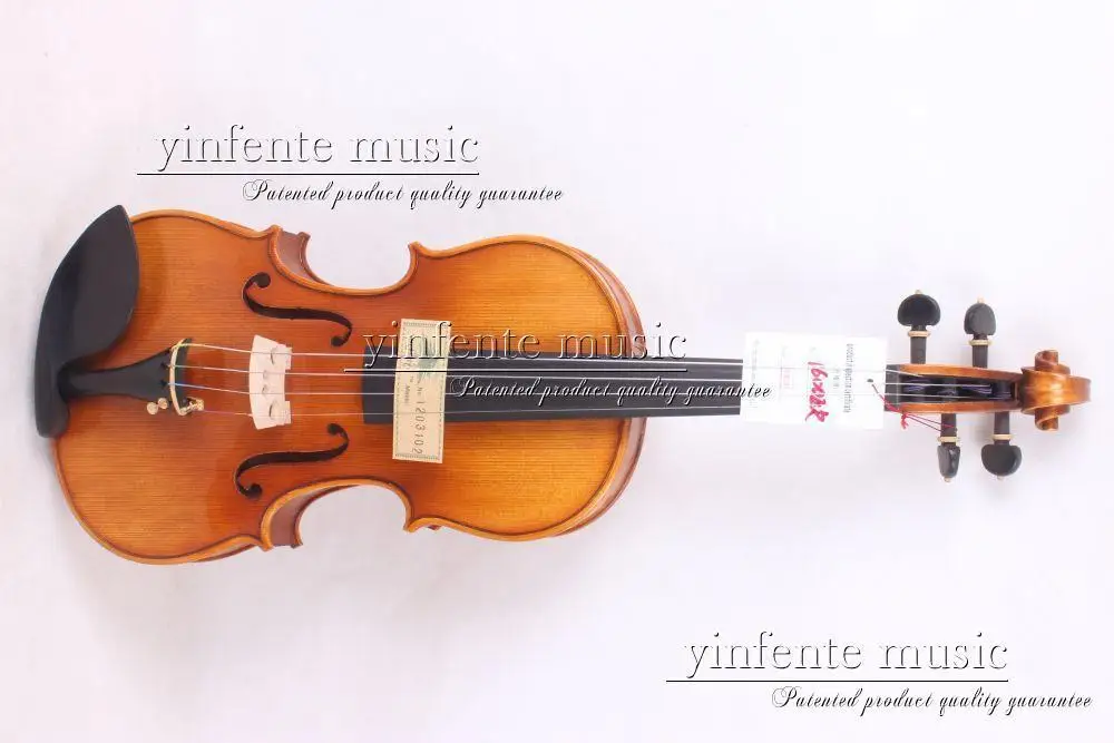 

4/4 Violin European wood Maple Master Level,Powerful Sound Top grade New #1612
