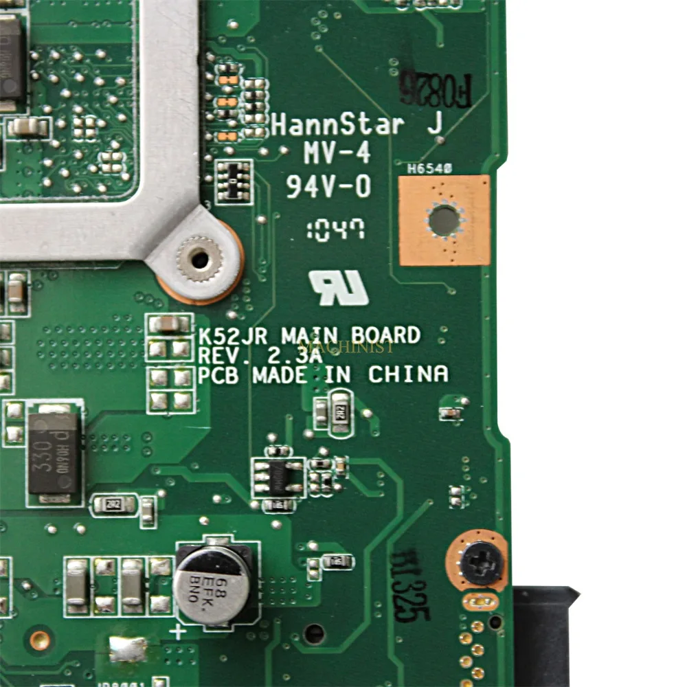 Материнская плата K52JT K52JU для For Asus K52J A52J K52JR K52 K52JE X52J материнская ноутбука REV2.3A HD6370